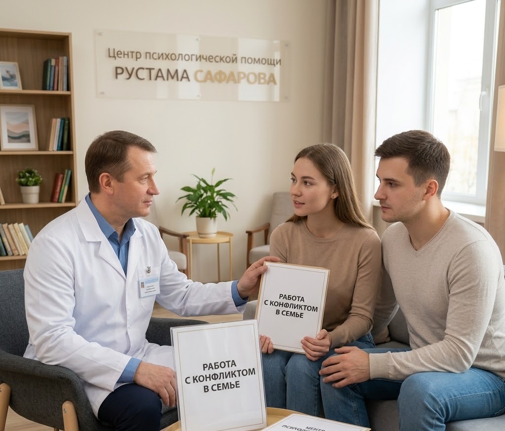 Работа с конфликтом в семье