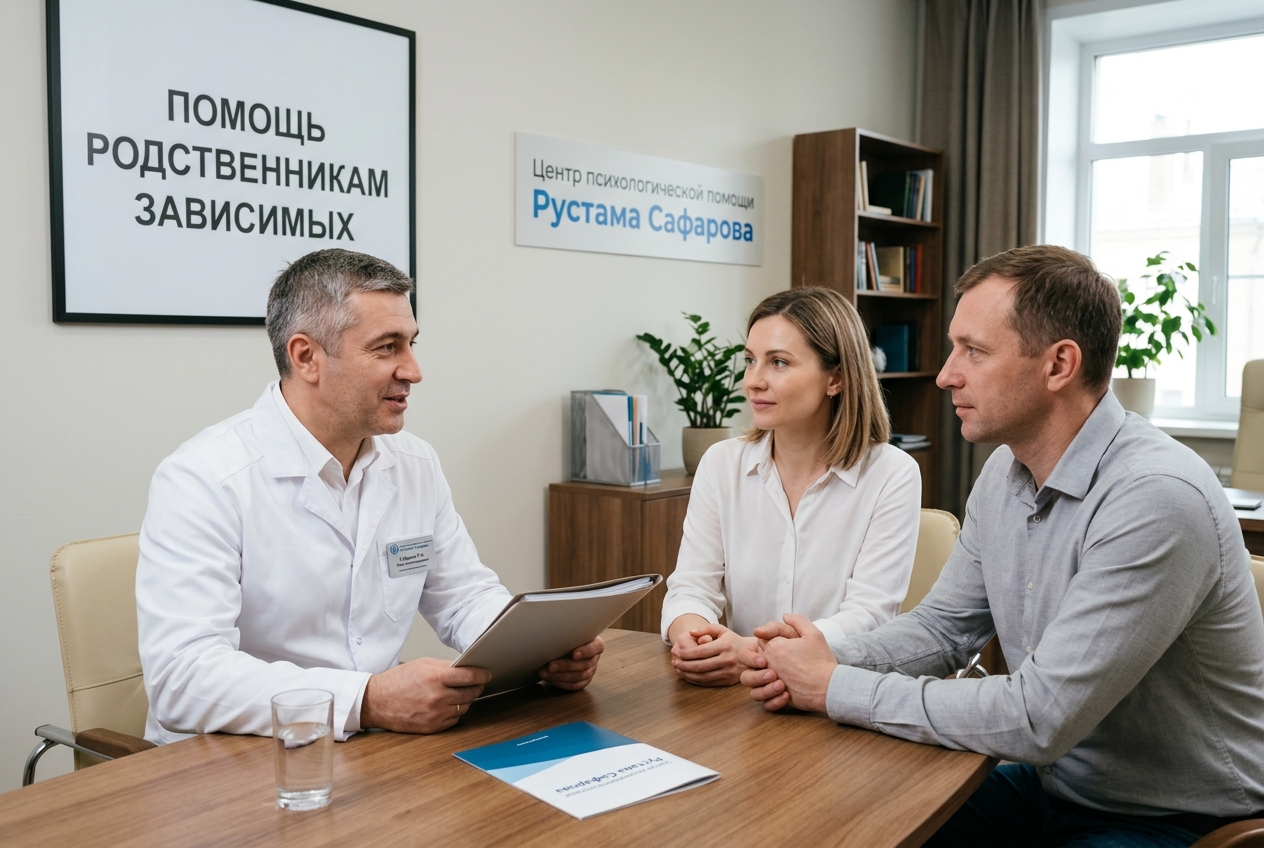 Помощь родственникам зависимых