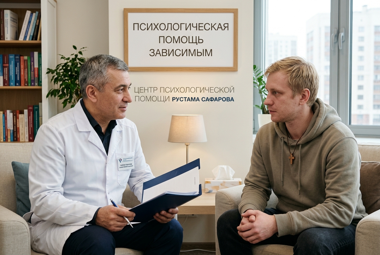 Психологическая помощь зависимым
