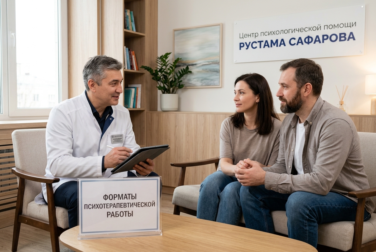 Форматы психотерапевтической работы