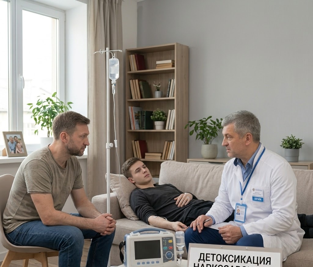 Детоксикация наркозависимых на дому